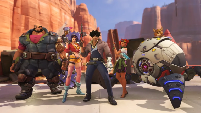 kolaborasi Cowboy Bebop di Overwatch 2 terlihat sedikit aneh